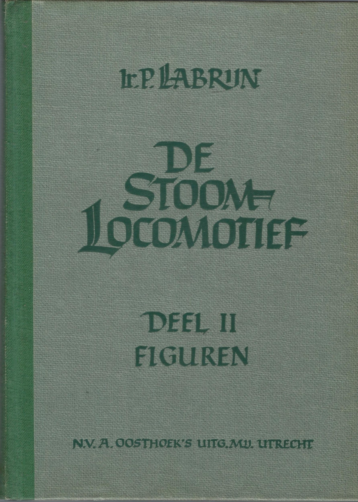 De stoomlocomotief 2 delen compleet