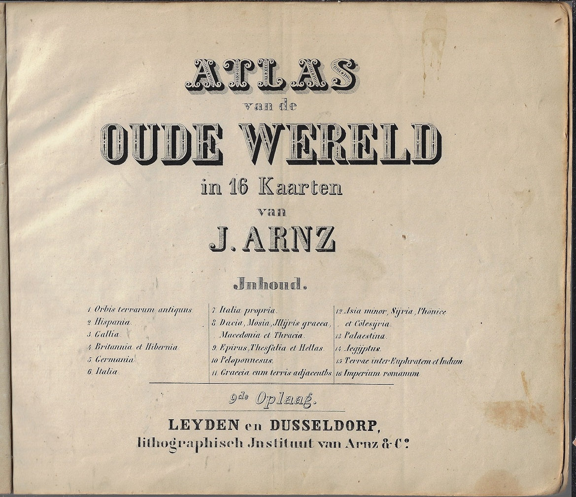 ATLAS DER ALTEN WELT