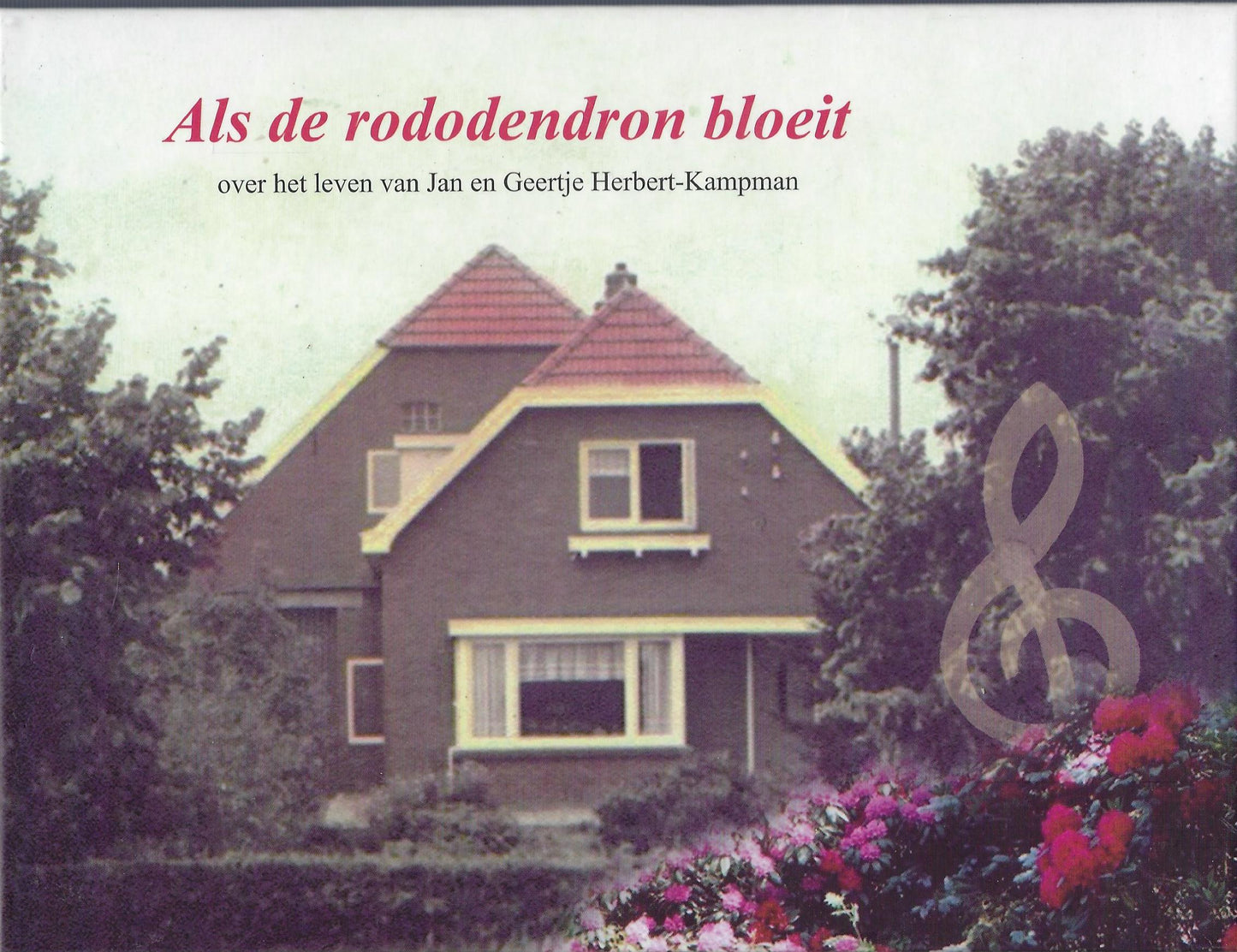 Als de rododendron bloeit