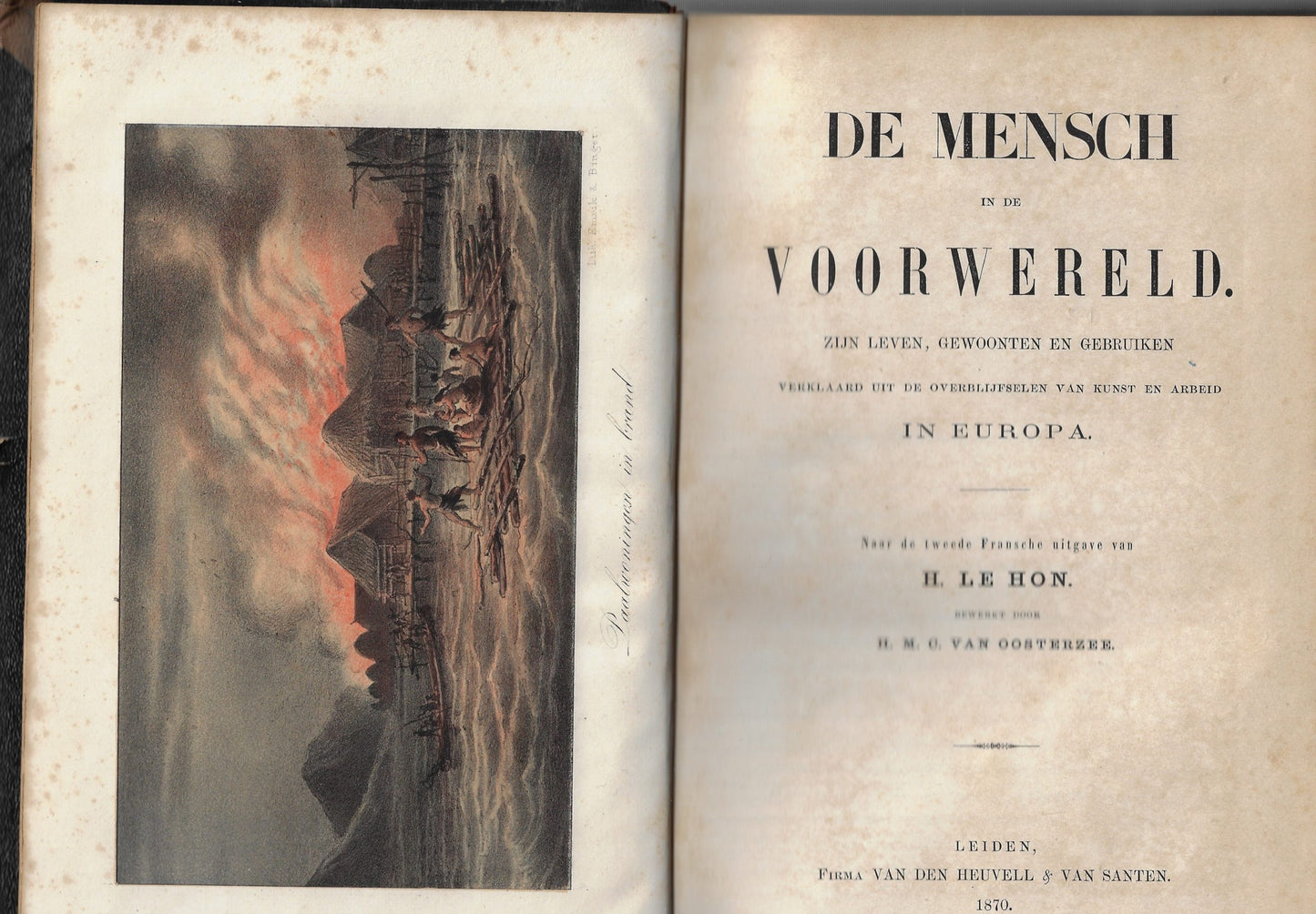 De mensch in de voorwereld