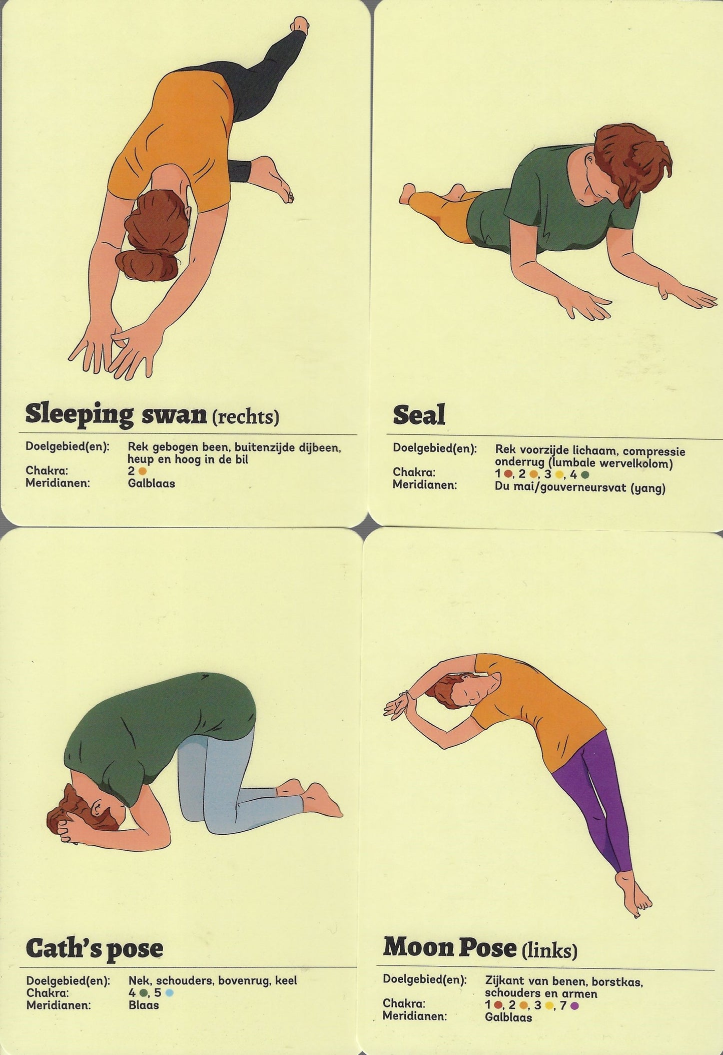 Yin Yoga kaartenset