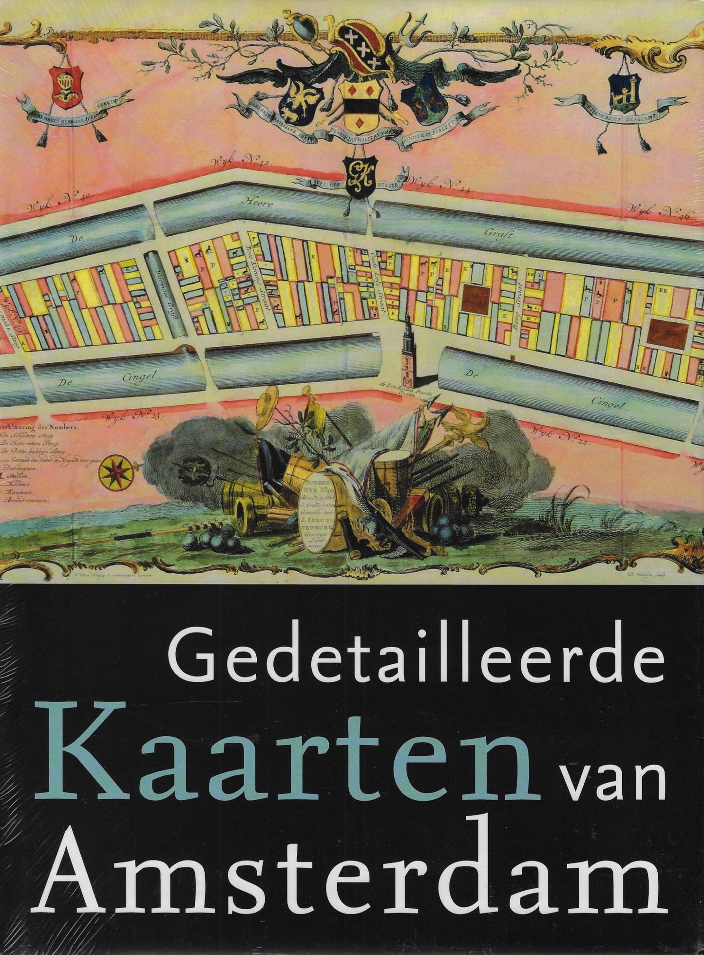 Gedetailleerde kaarten van Amsterdam deel III