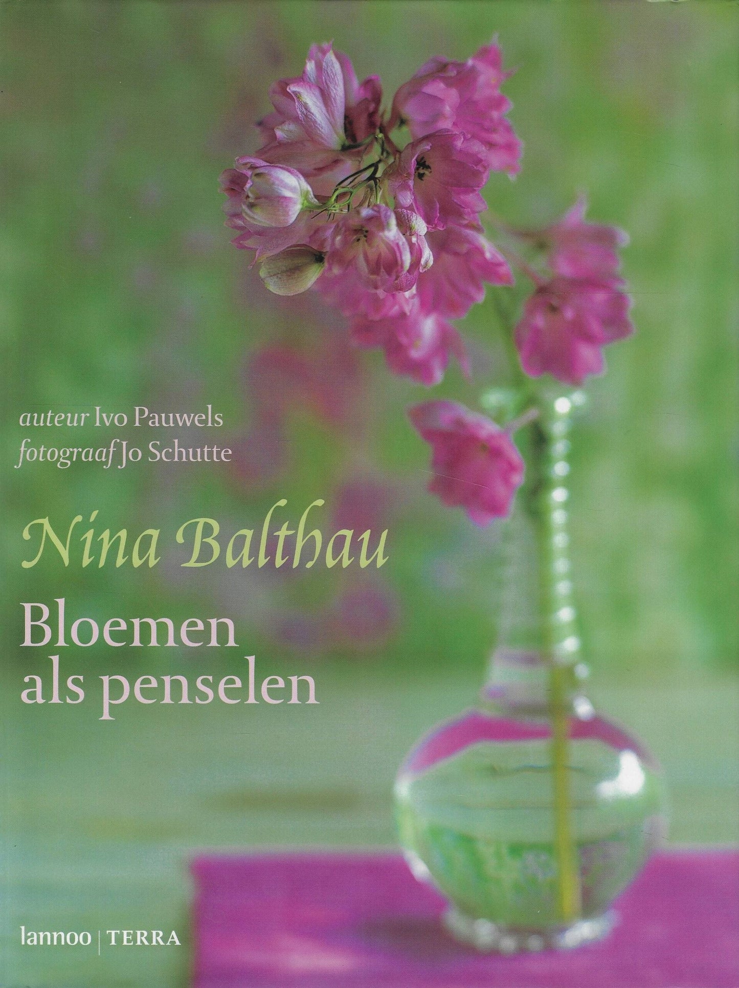 Bloemen als penselen