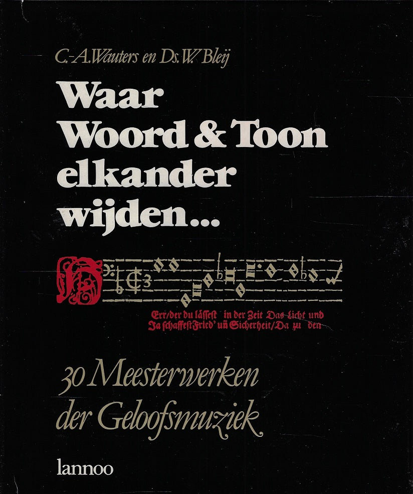 Waar woord & toon elkander wijden...