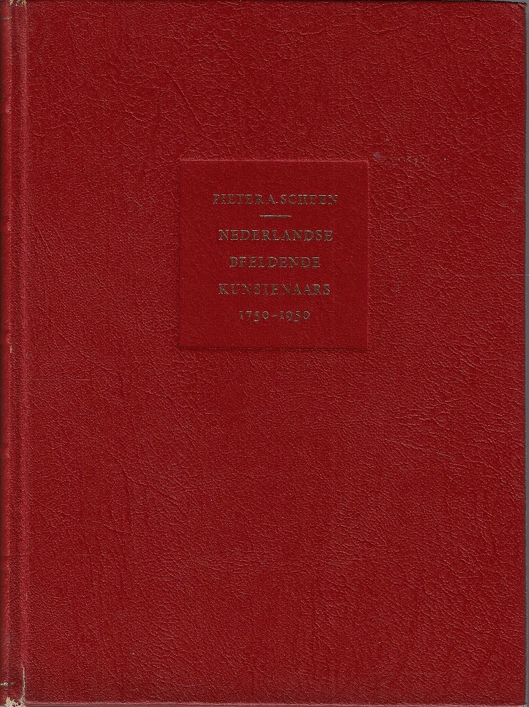 Pieter Scheen - Nederlandse beeldende kunstenaars 1750-1950