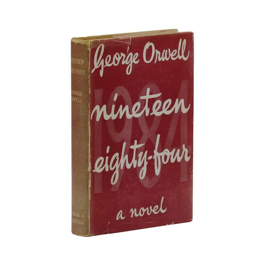 Eerste druk van Nineteen Eighty-Four van George Orwell (Secker & Warburg, 1949)