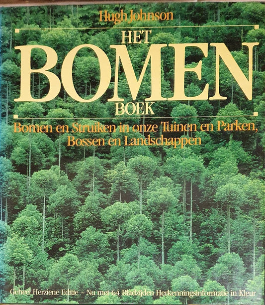 Omslag van Het bomenboek door Hugh Johnson, tweedehands boek bij Boekhandel Bloks