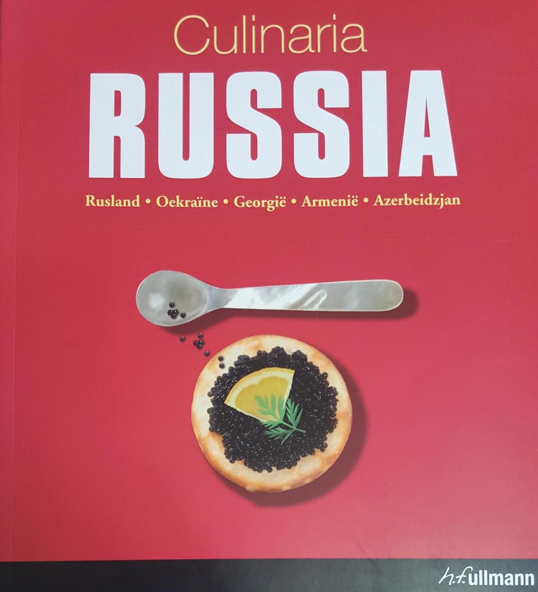 Omslag van Culinaria Russia door Marion Trutter, tweedehands boek bij Boekhandel Bloks