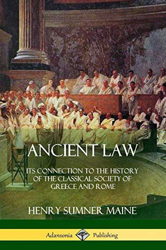 Omslag van Ancient Law door Henry James Sumner Maine, Dante J. Scala, tweedehands boek bij Boekhandel Bloks