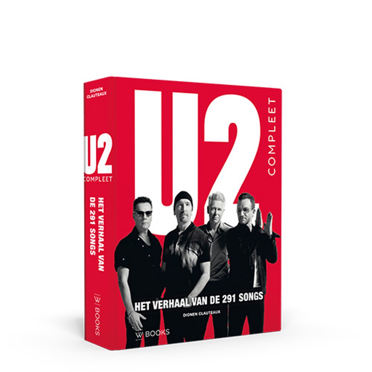 Omslag van U2 Compleet door Dionen Clauteaux, tweedehands boek bij Boekhandel Bloks