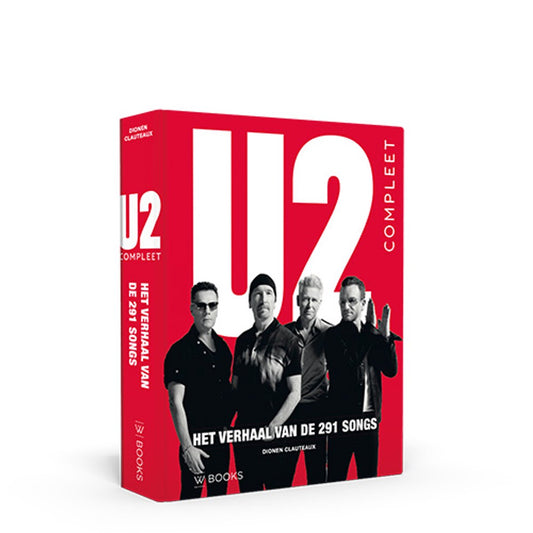 Omslag van U2 Compleet door Dionen Clauteaux, tweedehands boek bij Boekhandel Bloks