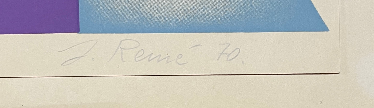 Jörg Remé - 4 litho's genummerd en gesigneerd