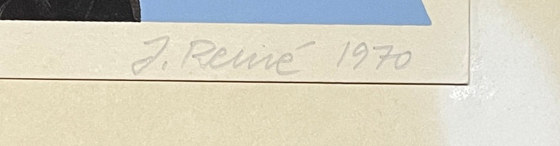 Jörg Remé - 4 litho's genummerd en gesigneerd