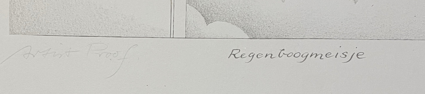 Jörg Remé - 4 litho's genummerd en gesigneerd