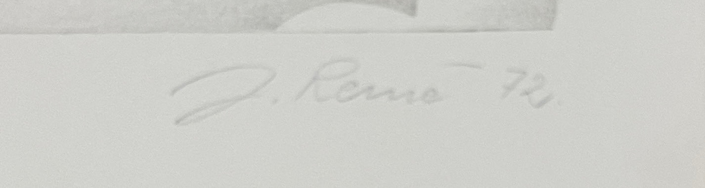 Jörg Remé - 4 litho's genummerd en gesigneerd