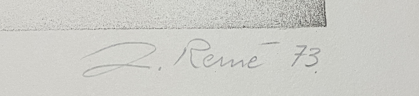 Jörg Remé - 4 litho's genummerd en gesigneerd