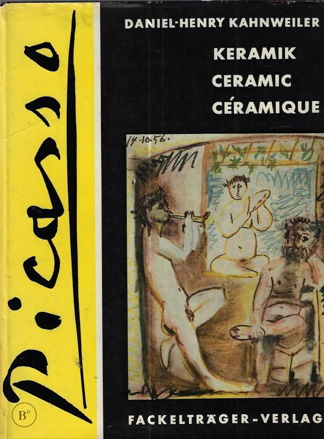 Omslag van Picasso door KAHNWEILER, Daniel-Henry, tweedehands boek bij Boekhandel Bloks