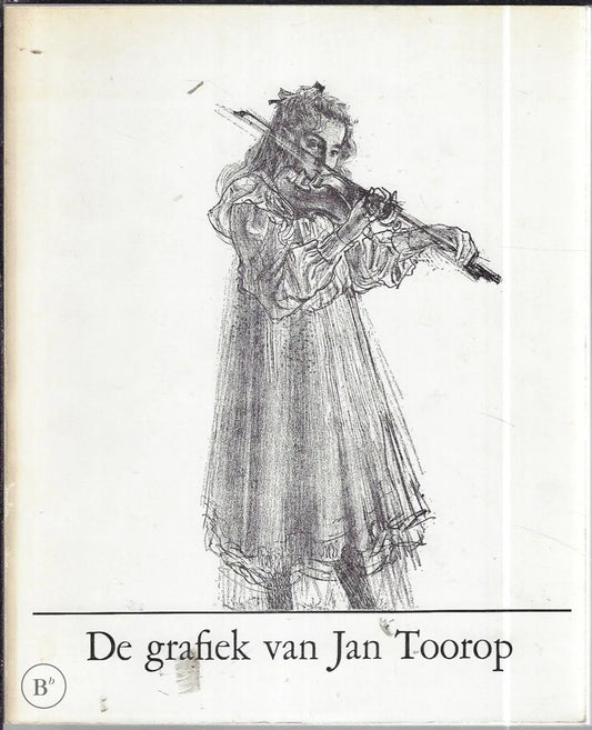 Omslag van De grafiek van Jan Toorop door Rijksmuseum, tweedehands boek bij Boekhandel Bloks