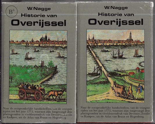 Omslag van Historie van Overijssel I-II, tweedehands boek bij Boekhandel Bloks
