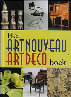 Het art nouveau art deco boek