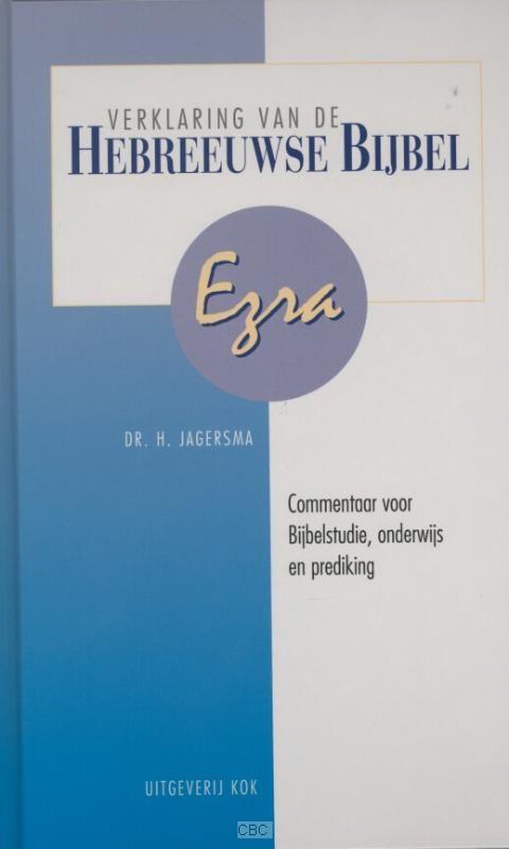 Omslag van Ezra door Jagersma, H., tweedehands boek bij Boekhandel Bloks