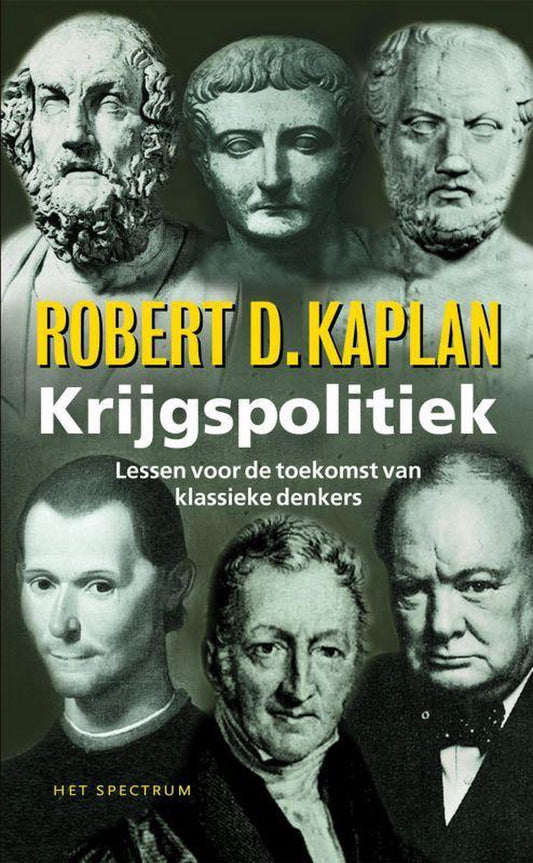 Omslag van Krijgspolitiek door Robert D. Kaplan, tweedehands boek bij Boekhandel Bloks