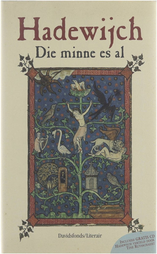 Omslag van Hadewijch, die minne es al (incl. CD) door Hadewijch, tweedehands boek bij Boekhandel Bloks