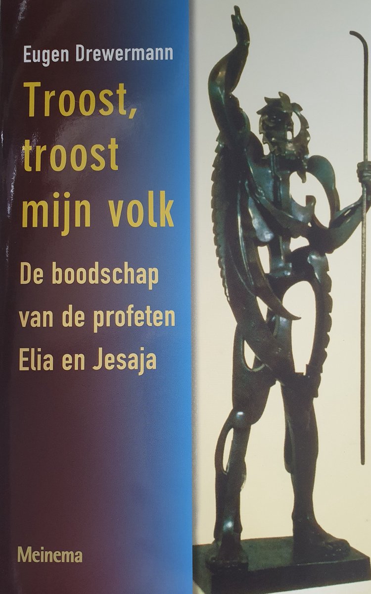 Omslag van Troost Troost Mijn Volk door E. Drewermann, tweedehands boek bij Boekhandel Bloks