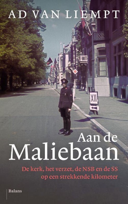 Omslag van Aan de Maliebaan door Ad van Liempt, tweedehands boek bij Boekhandel Bloks