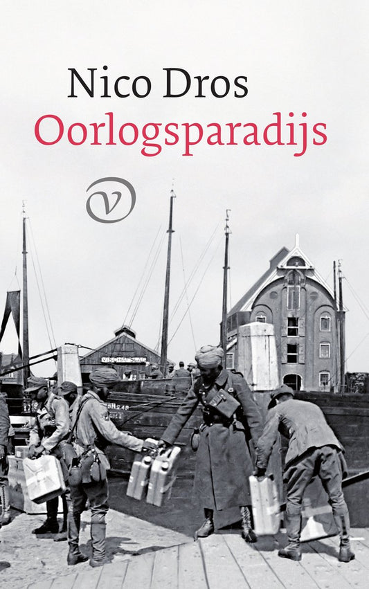 Omslag van Oorlogsparadijs door Nico Dros, tweedehands boek bij Boekhandel Bloks