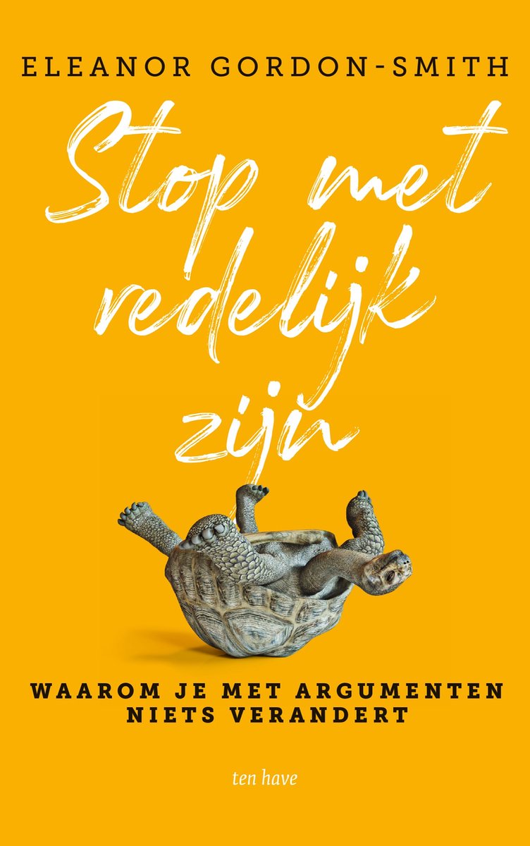Omslag van Stop met redelijk zijn door Eleanor Gordon-Smith, tweedehands boek bij Boekhandel Bloks