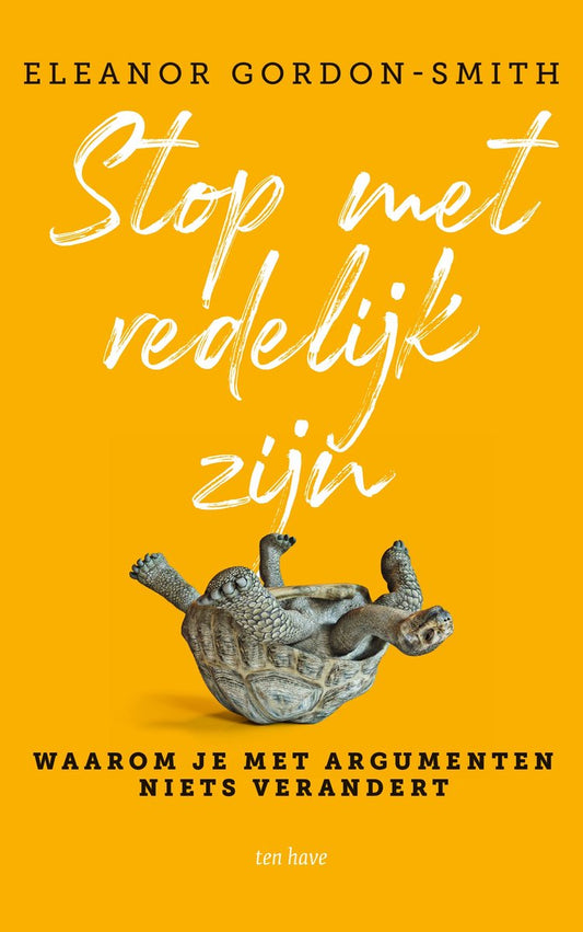 Omslag van Stop met redelijk zijn door Eleanor Gordon-Smith, tweedehands boek bij Boekhandel Bloks
