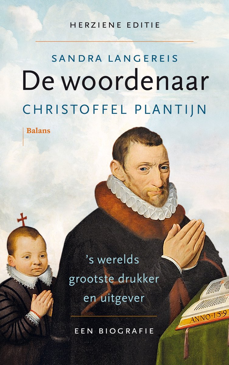 Omslag van De woordenaar door Sandra Langereis, tweedehands boek bij Boekhandel Bloks