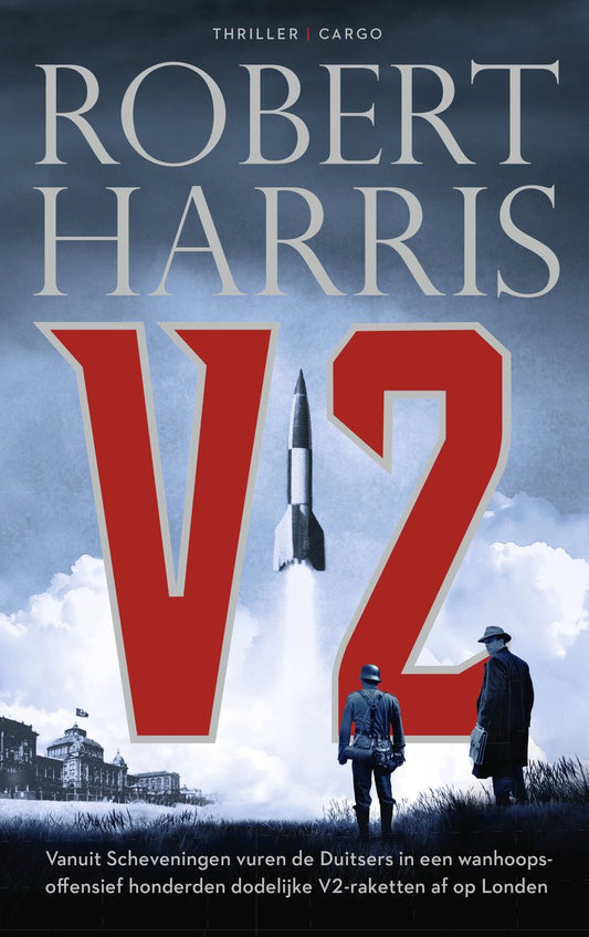Omslag van V2 door Robert Harris, tweedehands boek bij Boekhandel Bloks