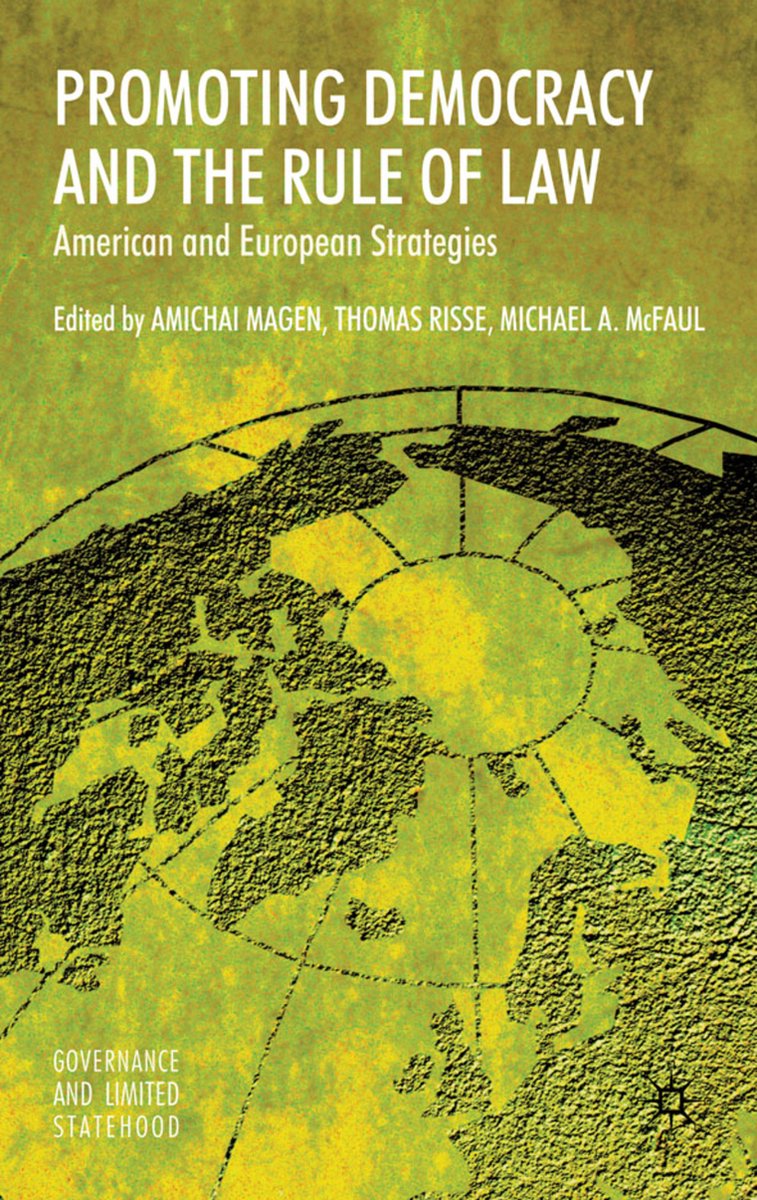 Omslag van Promoting democracy and the rule of law door Amichai A. Magen, Michael McFaul, tweedehands boek bij Boekhandel Bloks