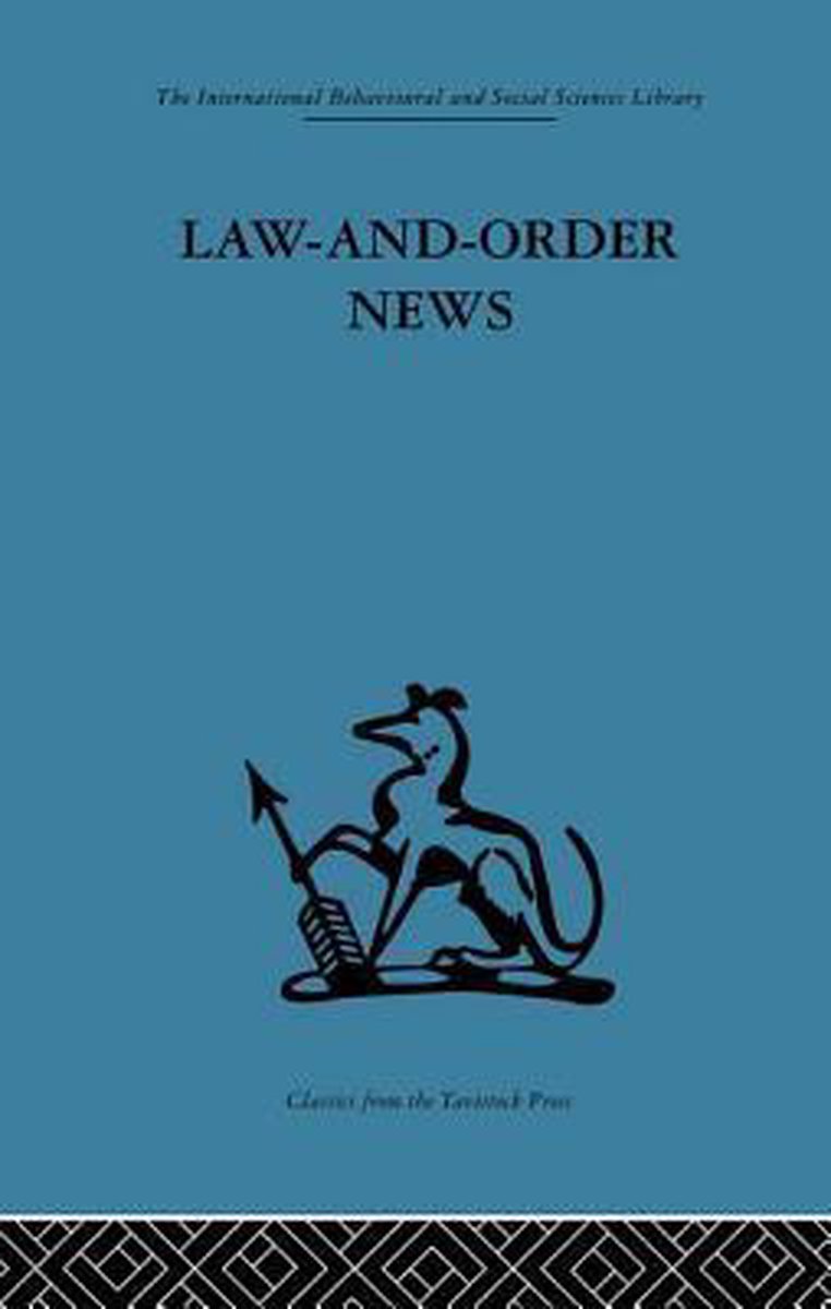 Omslag van Law-and-Order News door Steve Chibnall, tweedehands boek bij Boekhandel Bloks