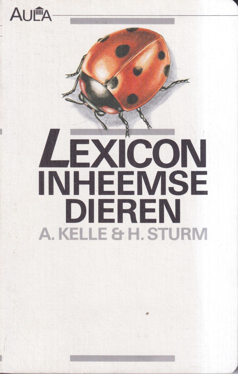 Omslag van Lexicon inheemse dieren door Kelle, tweedehands boek bij Boekhandel Bloks
