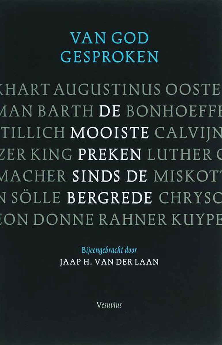 Omslag van Van GOD Gesproken door Jaap van der Laan, tweedehands boek bij Boekhandel Bloks