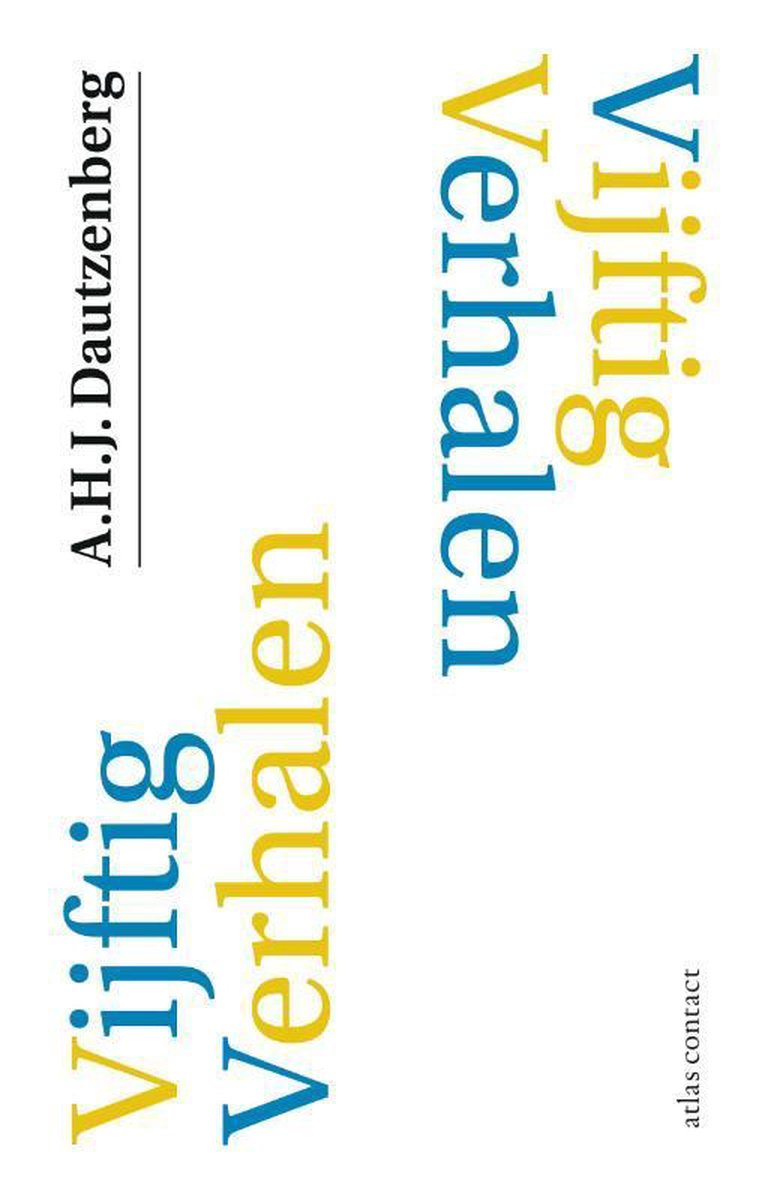 Omslag van Vijftig verhalen door A.H.J. Dautzenberg, tweedehands boek bij Boekhandel Bloks