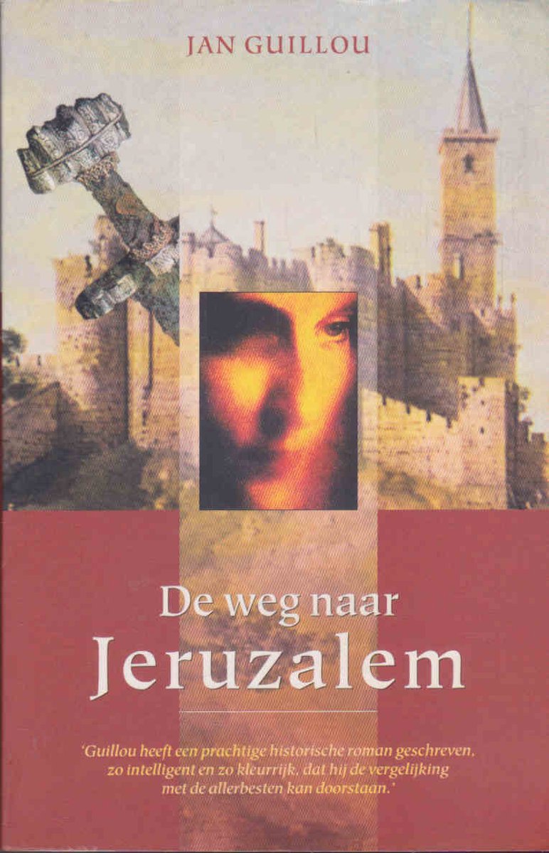 Omslag van De weg naar Jeruzalem door Jan Guillou, tweedehands boek bij Boekhandel Bloks