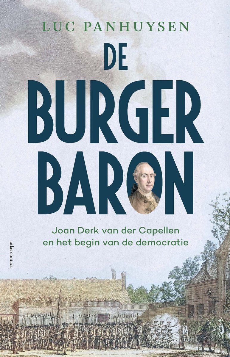 Omslag van De Burgerbaron door Luc Panhuysen, tweedehands boek bij Boekhandel Bloks