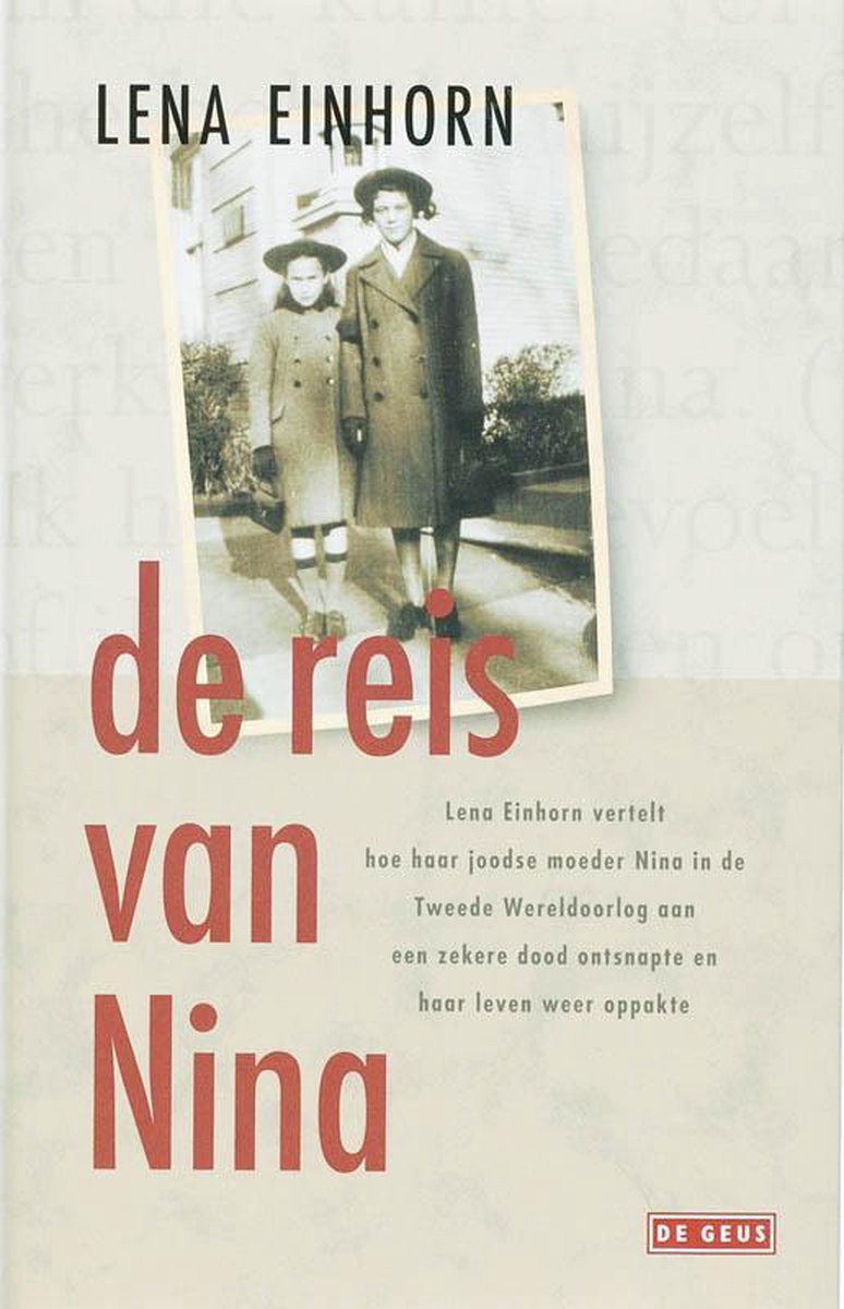 Omslag van De Reis Van Nina door Lena Einhorn, tweedehands boek bij Boekhandel Bloks