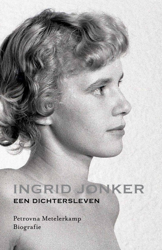 Omslag van Ingrid Jonker door Petrovna Metelerkamp, tweedehands boek bij Boekhandel Bloks