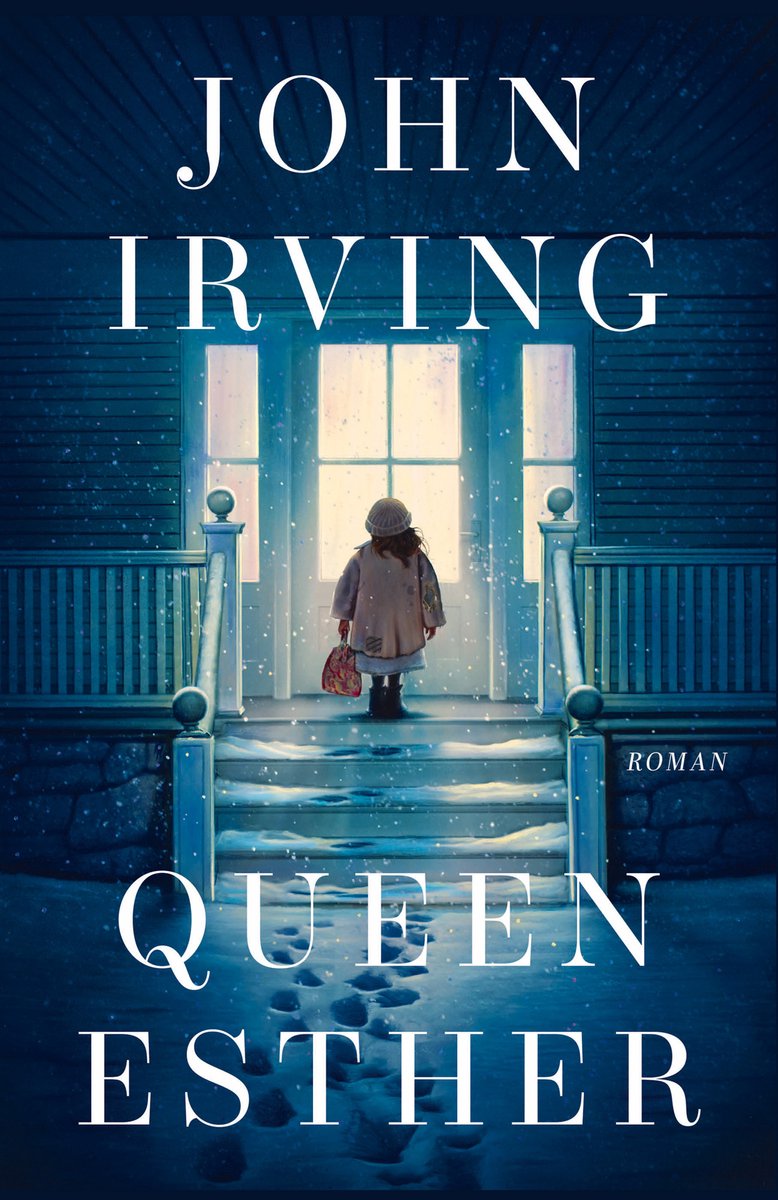 Omslag van Queen Esther door John Irving, tweedehands boek bij Boekhandel Bloks