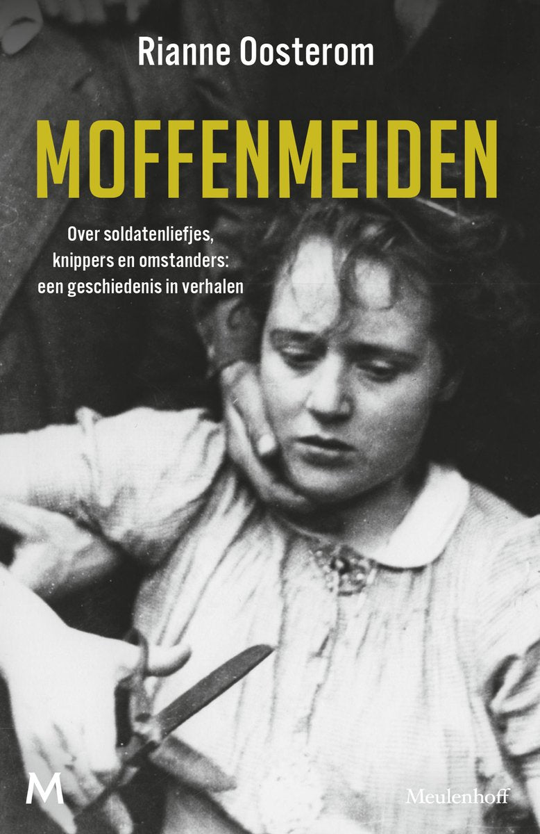Omslag van Moffenmeiden door Rianne Oosterom, tweedehands boek bij Boekhandel Bloks
