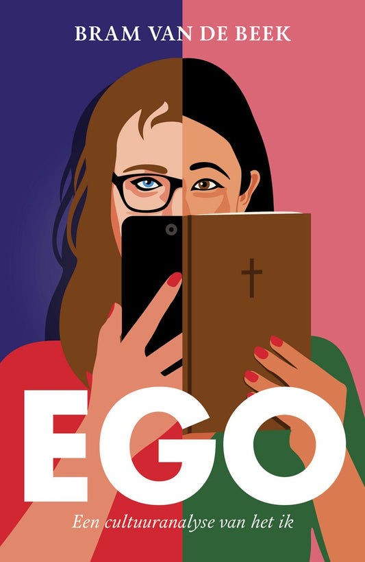 Omslag van Ego door Bram van de Beek, tweedehands boek bij Boekhandel Bloks