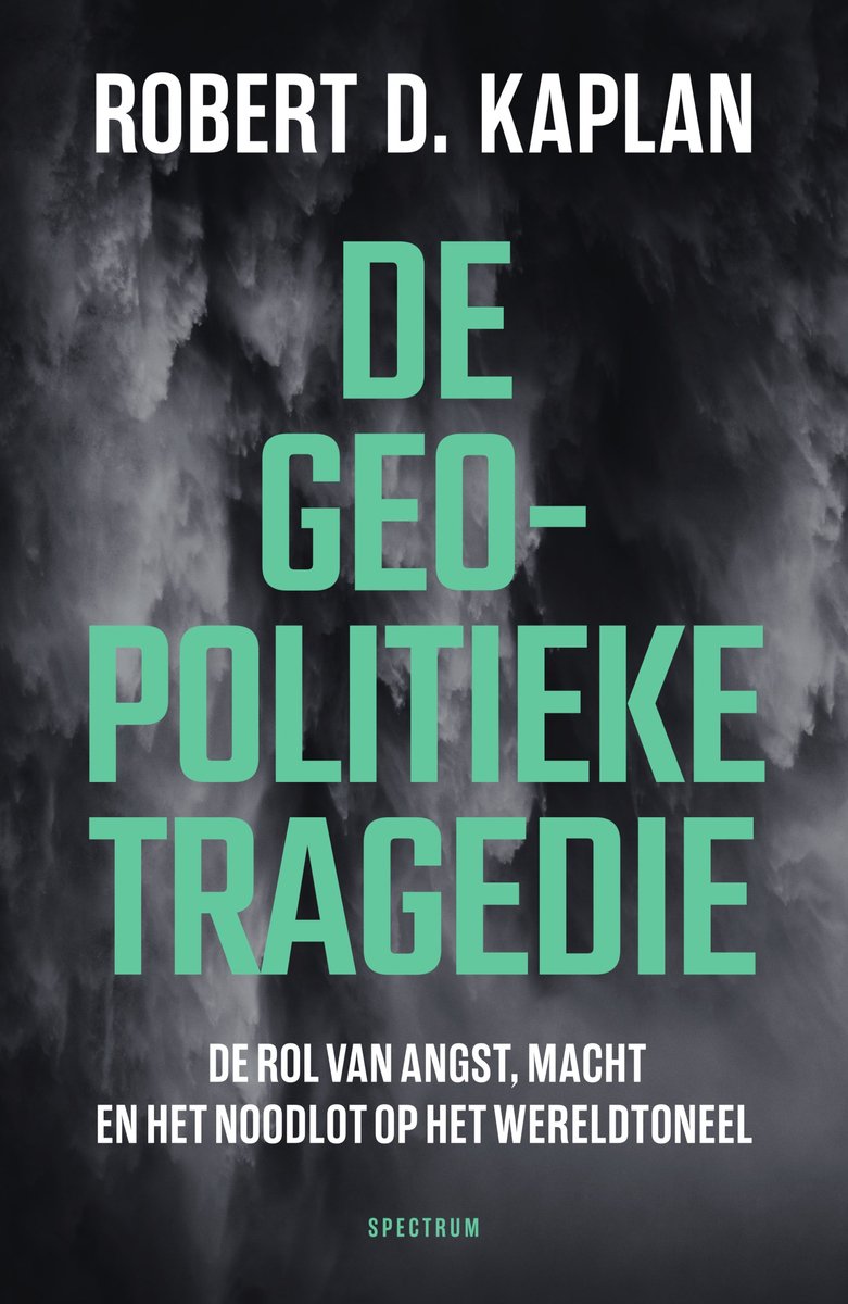 Omslag van De geopolitieke tragedie door Robert D. Kaplan, tweedehands boek bij Boekhandel Bloks
