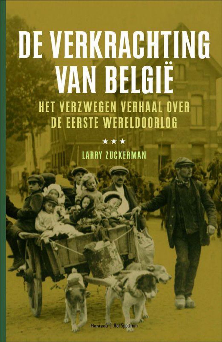 Omslag van Verkrachting Van Belgie door L. Zuckerman, tweedehands boek bij Boekhandel Bloks