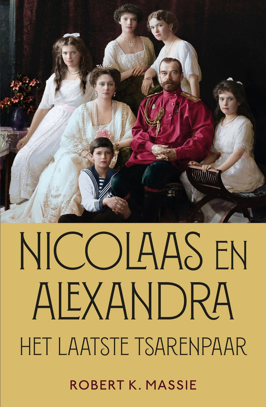 Omslag van Nicolaas en Alexandra door geschiedenis rusland, tweedehands boek bij Boekhandel Bloks