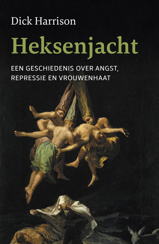 Omslag van Heksenjacht door Dick Harrison, tweedehands boek bij Boekhandel Bloks